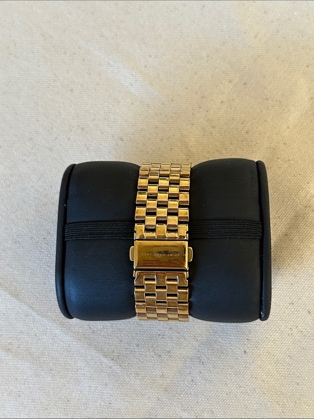 Marc Jacobs Gold-Tone Square Link Watch - Picture 3 of 10